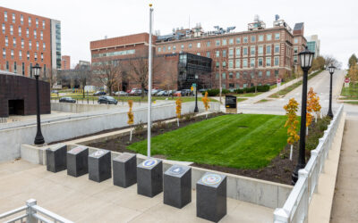 UI dedicates new Veterans Plaza on Friday with seven granite monuments